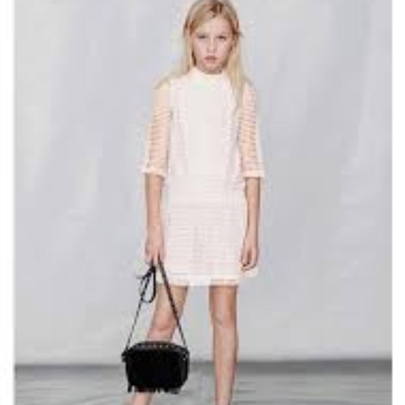 LITTLE REMIX GIRLS PINK AMELIE DRESS - Picture 1 of 3